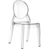 Stuhl "Elizabeth" in Transparent