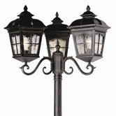 86"x 30" Outdoor Post Lantern
