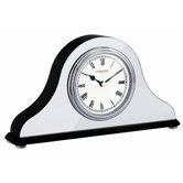 Mirror Napoleon Mantle Clock