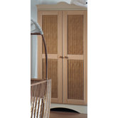 Kleiderschrank 2-t&uuml;rig "Gondola" in Buche-Nachbildung