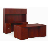 Revival 29" x 72" Full Length Pedestal Executive Desk
