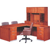 Reward Right Pedestal Executive Station with Bow Top