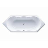 Novola Duo 6 82.7" x 31.5" Bath Tub in White