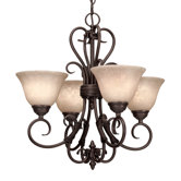 Homestead 4 Light Mini Chandelier