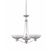 Halogen VI 3 Light Chandelier