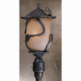 Froggie 4 Light Outdoor Post Lantern