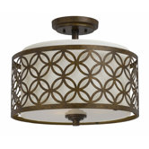 Orion 3 Light Semi-Flush Mount