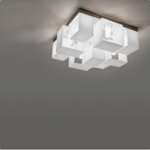 Domino 9 Light Flush Mount