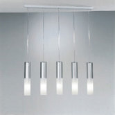Jazz Five Light Pendant Holder in White