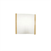 Tecla Wall Sconce in Polished Brass
