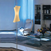 Twister Floor Lamp in Amber
