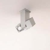 Dau Spot Three Light Flush Mount with Dual Rotating Spot Lights