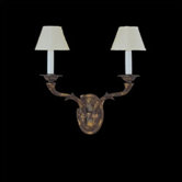 Zamora Traditional Wall Sconce in Aged Bronze