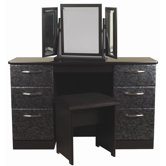 Nelson Kneehole Dressing Table Set