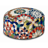 Vevey Cylindrical Pouf Ottoman