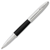 Lexington Rollerball Pen, Black Chrome
