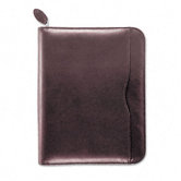 Verona Leather Zippered Organizer Starter Set, 5.5" Wide