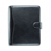 Avalon Leatherlike Vinyl Snap-Close Organizer Starter Set, 5.5" Wide