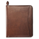 Green Series Basque Leather Wirebound Organizer Starter Set, 8 1/2 x 11, Black, Timber Brown