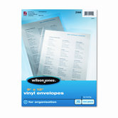 Wilson Jones Envelope Pouches, 10/Pack