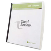 GBC Slide 'N Bind Report Cover, 10/Box