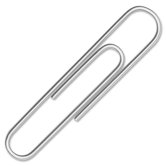 Recycled Paper Clip (10 Boxes, 100 per Box)