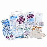 First Aid Kit for 50 People, 300 Pieces, Plastic Case