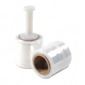 80-Gauge Stretch Film, 5W X 1000 Ft., 12 Rolls and 1 Dispenser/Carton