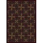 Nature Tahoe Burgundy Novelty Rug
