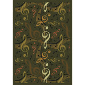 Whimsy Virtuouso Green Kids Rug