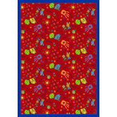 Educational Scribbles Kids Rug