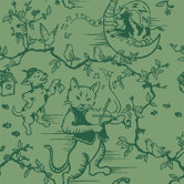 Nature Fancy Fiddlers Green Kids Rug