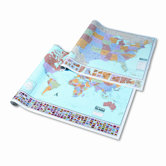 Rand Mcnally M-Series Full-Color U.S. and World Maps, Paper, 32 X 50