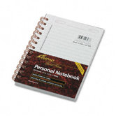 Gold Fibre Personal Notebook, College/Med Rule, 5 X 7, 100 Sheet