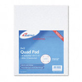 20Lb Quadrille Pad with 5 Squares/Inch, Letter, 1 50-Sheet Pad