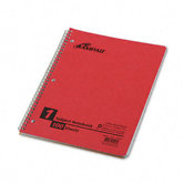 Earthwise By Oxford Twin Wire Subject Notebook, College/Med Rule, 8-1/2 X 11, We, 100 Sheets