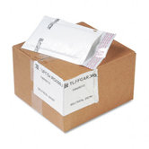Jiffy TuffGard Self-Seal Cushioned Mailer, Side Seam, #000, White, 25/carton