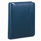Sierra Simulated Leather Organizer Deluxe Starter Set, 5-1/2 x 8-1/2, Black