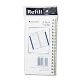 Weekly Appointment Book Refill, Hourly Ruled, 3-1/4 x 6-1/4, 2013