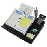 Calendar Base/Desk Supplies Organizer For #17 Refill, 10-1/2 x 8 Overall, Black, 2013