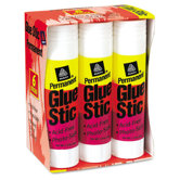 Application Permanent Glue Stics, 6/Pack