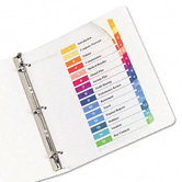 Ready Index Contemporary Table of Contents Divider (15 Tabs)