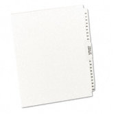 Avery-Style Legal Side Tab Divider (1 Set)