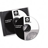 Laser CD/DVD Labels, Matte White, 40/Pack