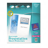 Top-Load Poly Sheet Protectors, Heavyweight, Ltr, Diamond Clear, 200/box