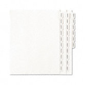 Allstate-Style Legal Index Dividers, 25-Tab, Exhibit A-Z, Letter, 26/Pack