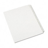 Allstate-Style Legal Side Tab Dividers, 25-Tab, 176-200, Letter (Set of 25)