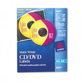 Inkjet CD/DVD Labels (100/Pack)