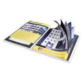 Presentation Books, 24 Pages, 9-1/2"x11-1/2", Black