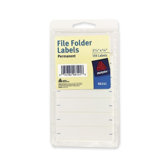 File Folder Labels, 5/8"x2-3/4", 156 per Pack, White